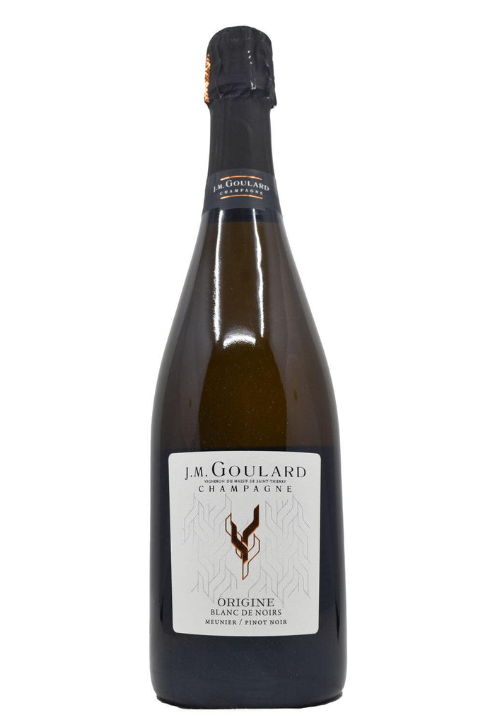 Bottle of J.M. Goulard Champagne Blanc de Noir Extra Brut Origine NV-Sparkling Wine-Flatiron SF