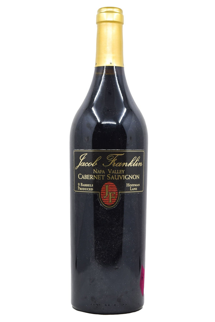 Bottle of Jacob Franklin Napa Valley Cabernet Sauvignon Hoffman Lane 2012-Red Wine-Flatiron SF