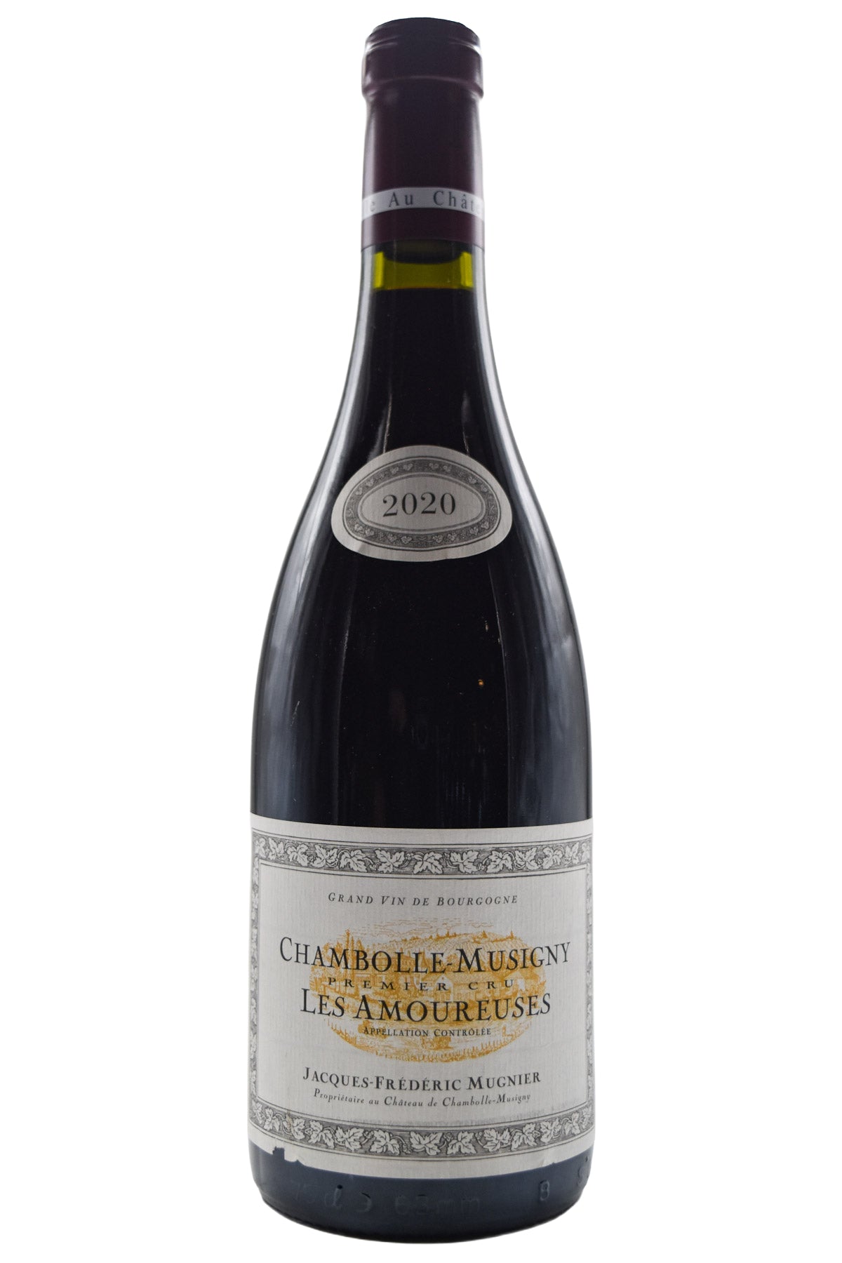 Bottle of Jacques-Frederic Mugnier Chambolle Musigny 1er Cru Les Amoureuses 2020 [NET]-Red Wine-Flatiron SF