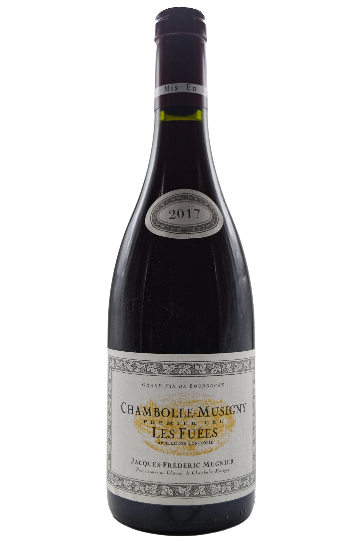 Bottle of Jacques-Frederic Mugnier Chambolle Musigny 1er Cru Les Fuees 2017 [NET]-Red Wine-Flatiron SF