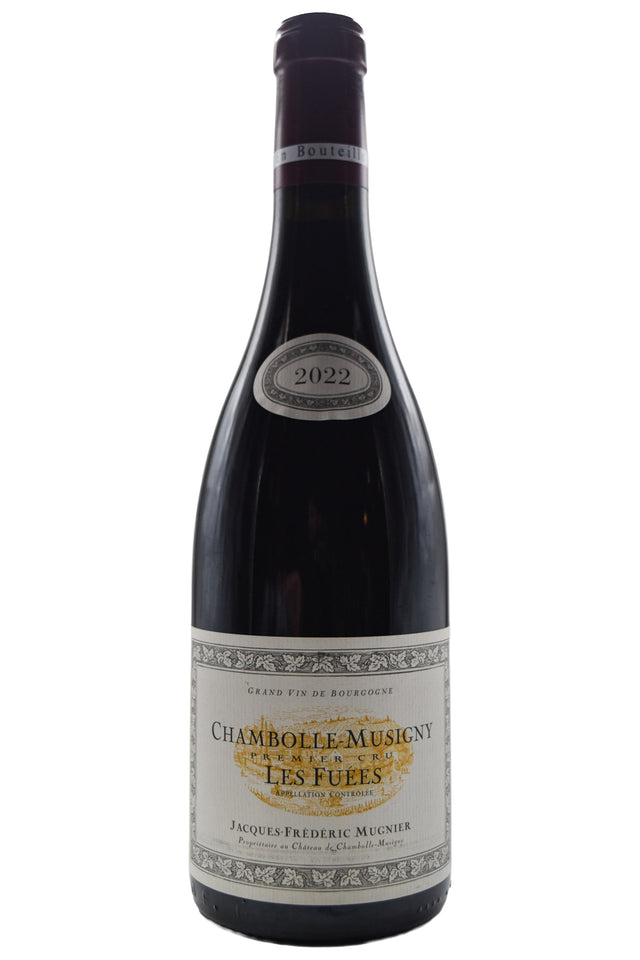 Bottle of Jacques-Frederic Mugnier Chambolle Musigny 1er Cru Les Fuees 2022 [NET]-Red Wine-Flatiron SF