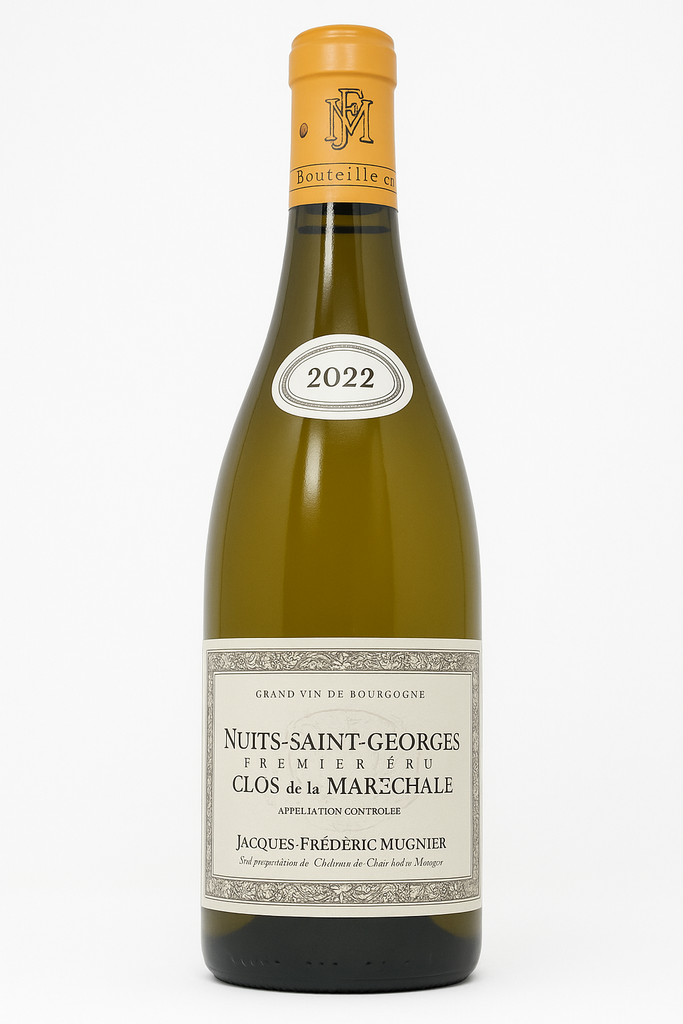 Bottle of Jacques-Frederic Mugnier Nuits-St.-Georges 1er Cru Clos de la Marechale Blanc 2022-White Wine-Flatiron SF