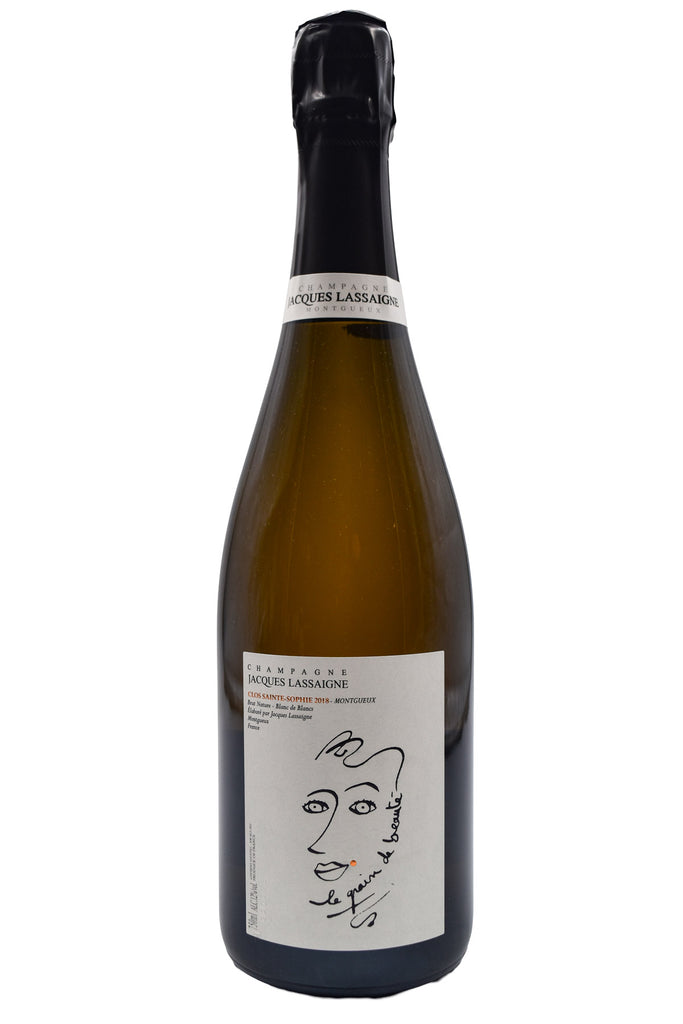 Bottle of Jacques Lassaigne Champagne BdB Brut Nature Le Grain de Beaute 2018-Sparkling Wine-Flatiron SF