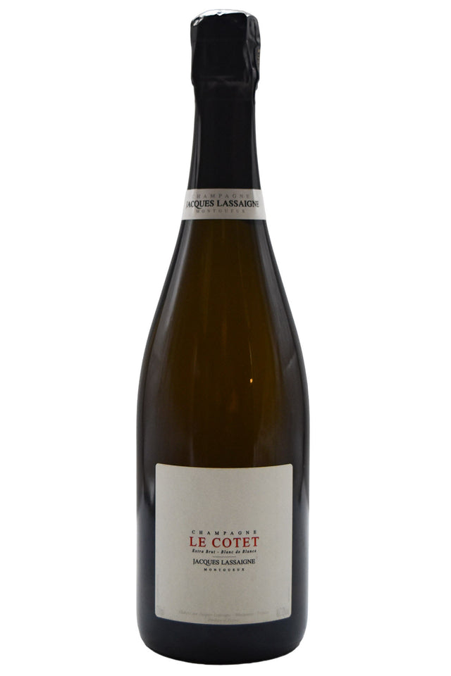 Bottle of Jacques Lassaigne Champagne BdB Extra Brut Le Cotet NV-Sparkling Wine-Flatiron SF