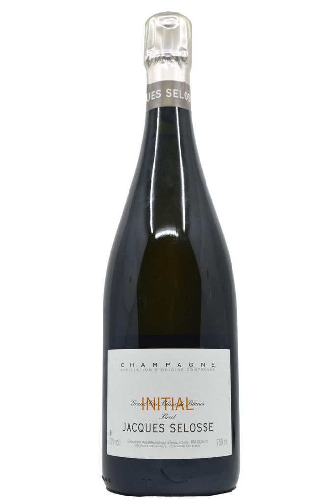 Bottle of Jacques Selosse Champagne BdB Grand Cru Brut Initial [Disg 10/22] NV-Sparkling Wine-Flatiron SF