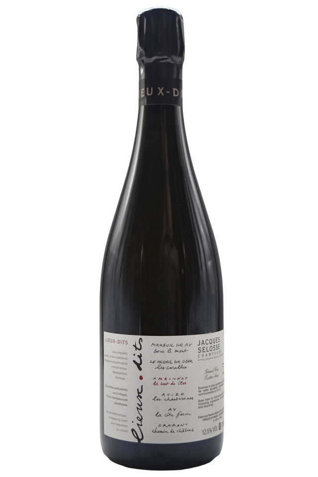 Bottle of Jacques Selosse Champagne Grand Cru Ambonnay Lieux-dits Le Bout du Clos [Disg 02/25) NV-Sparkling Wine-Flatiron SF
