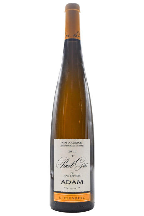 Bottle of Jean-Baptiste Adam Pinot Gris Letzenberg 2011-White Wine-Flatiron SF