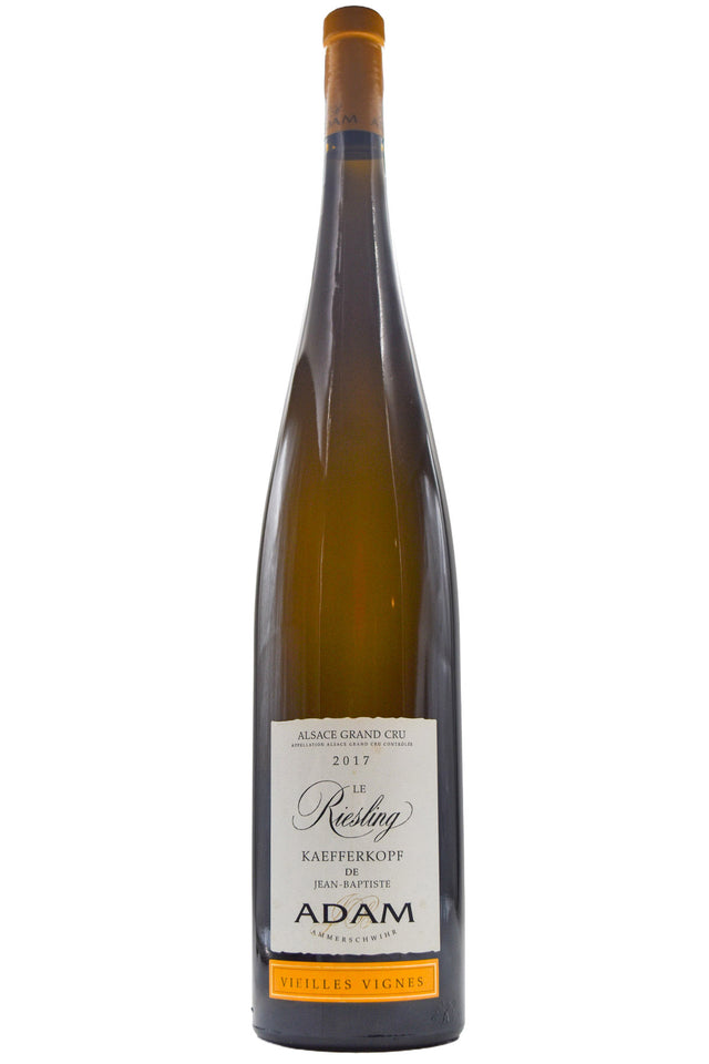 Bottle of Jean-Baptiste Adam Riesling Kaefferkopf Grand Cru Vieilles Vignes 2017 (1.5L)-White Wine-Flatiron SF