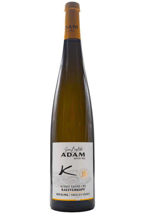 Bottle of Jean-Baptiste Adam Riesling Kaefferkopf Grand Cru Vieilles Vignes 2021-White Wine-Flatiron SF