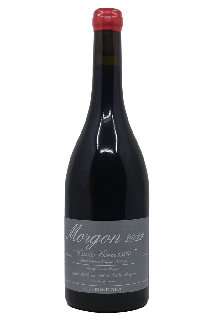 Bottle of Jean Foillard Morgon Corcelette 2022-Red Wine-Flatiron SF