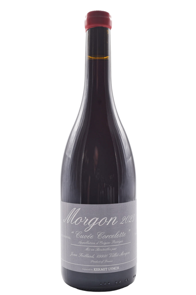 Bottle of Jean Foillard Morgon Corcelette 2023-Red Wine-Flatiron SF