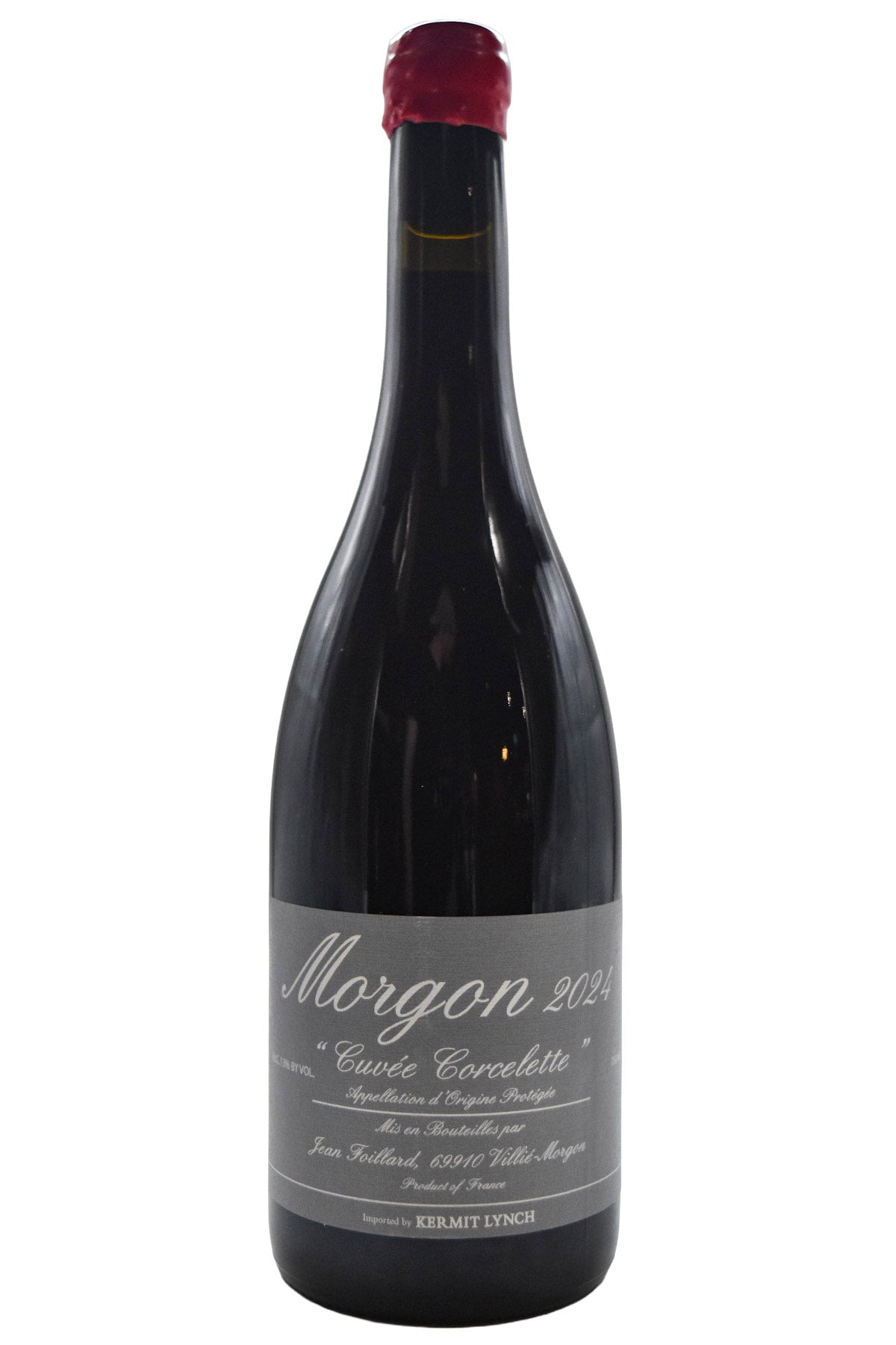 Bottle of Jean Foillard Morgon Corcelette 2024-Red Wine-Flatiron SF