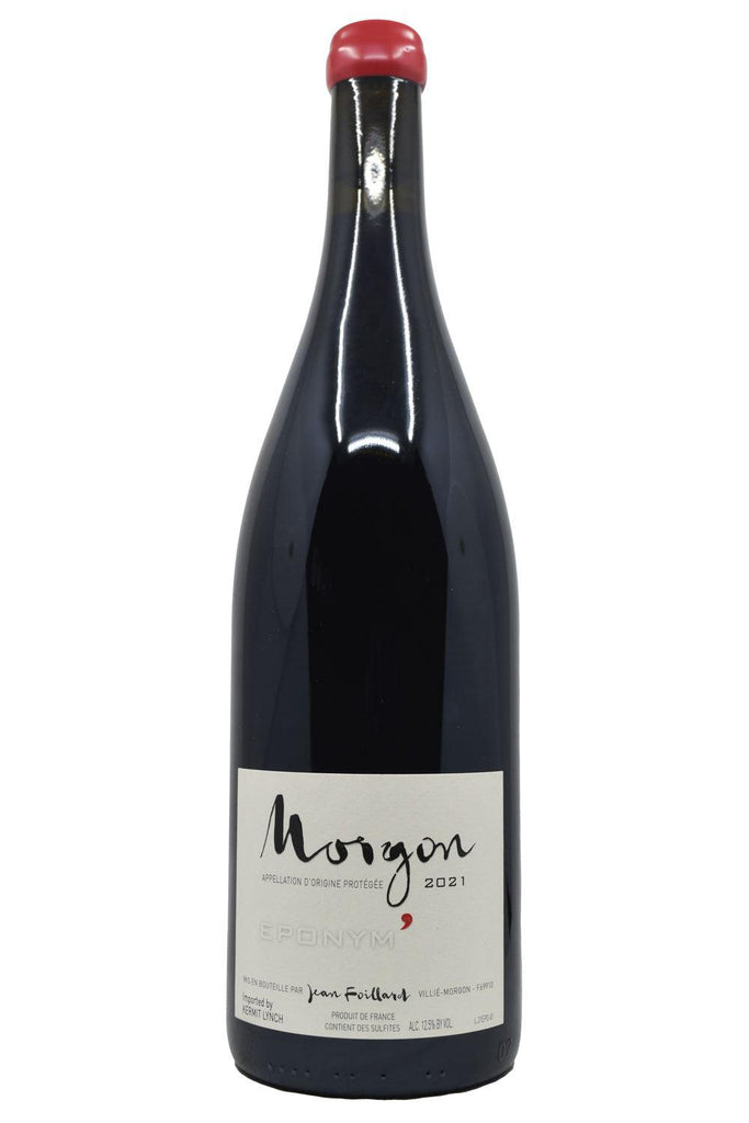 Bottle of Jean Foillard Morgon Eponym 2021-Red Wine-Flatiron SF