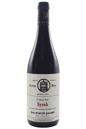 Bottle of Jean-Francois Jacouton Syrah A Deux Pas 2023-Red Wine-Flatiron SF