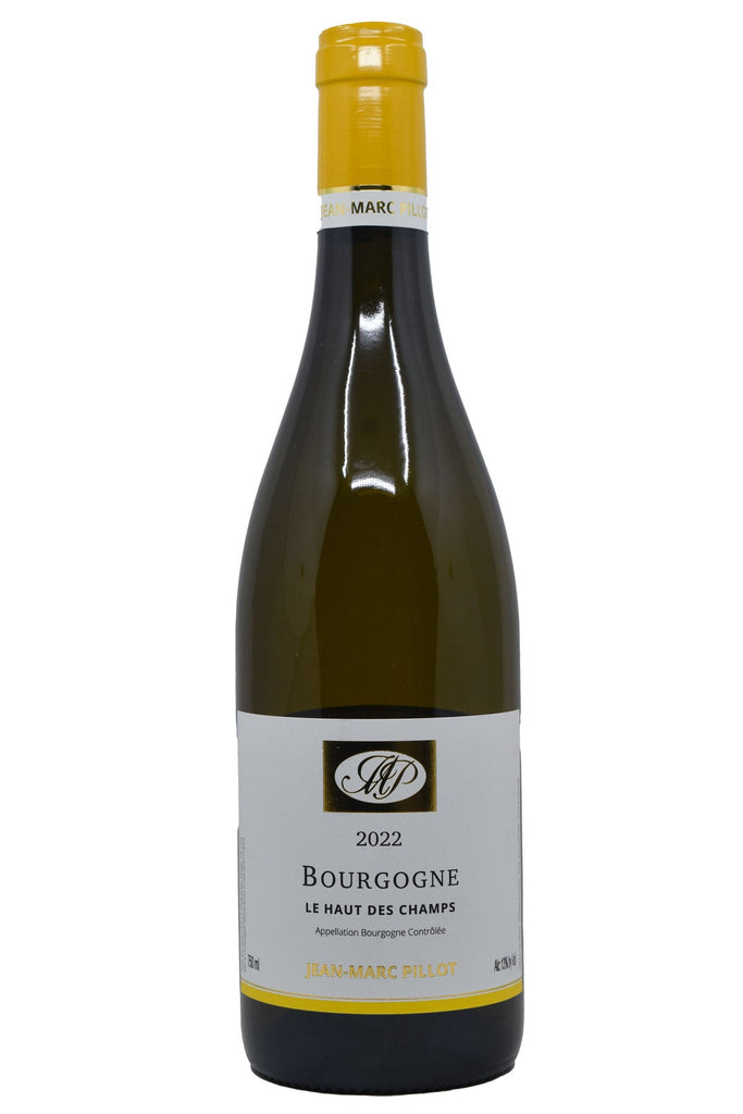 Bottle of Jean-Marc Pillot Bourgogne Blanc Le Haut des Champs 2022-White Wine-Flatiron SF