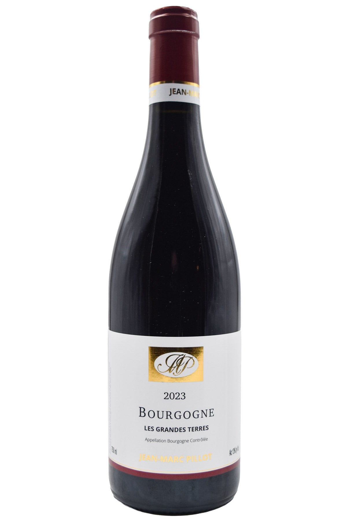 Bottle of Jean-Marc Pillot Bourgogne Rouge Les Grandes Terres 2023-Red Wine-Flatiron SF
