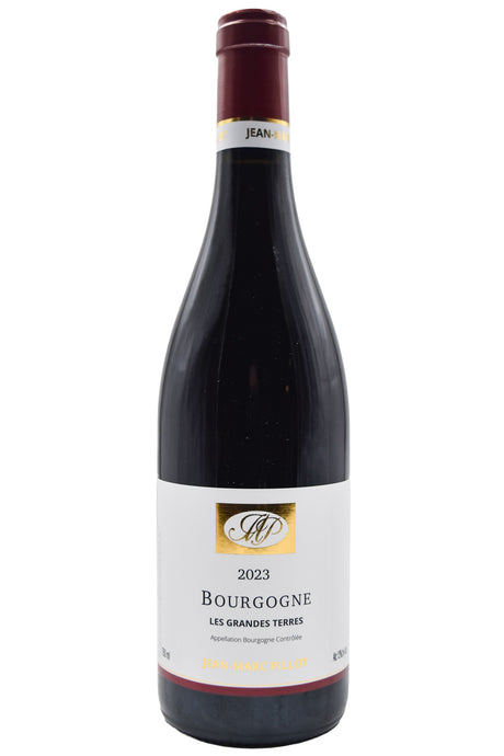 Bottle of Jean-Marc Pillot Bourgogne Rouge Les Grandes Terres 2023-Red Wine-Flatiron SF