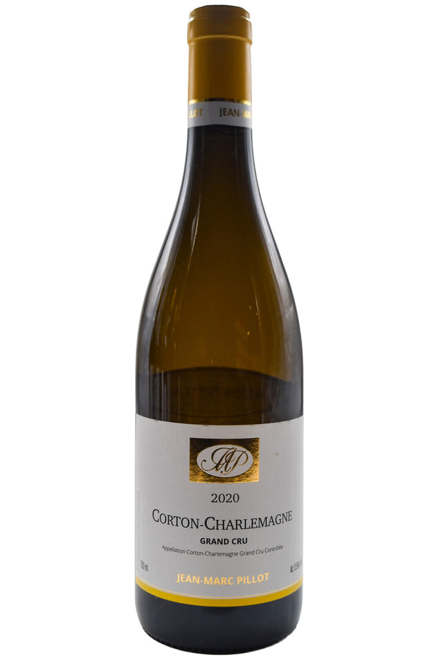 Bottle of Jean-Marc Pillot Corton Charlemagne Grand Cru 2020 [NET]-White Wine-Flatiron SF