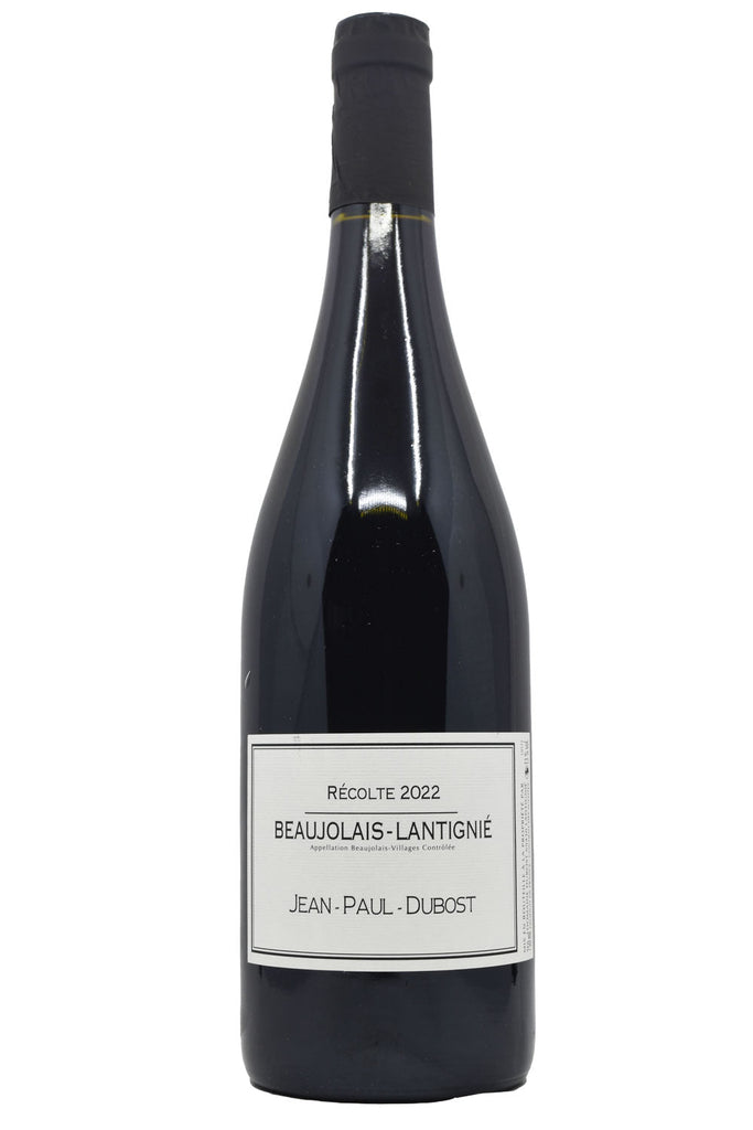 Bottle of Jean-Paul Dubost Beaujolais-Lantignie 2022-Red Wine-Flatiron SF