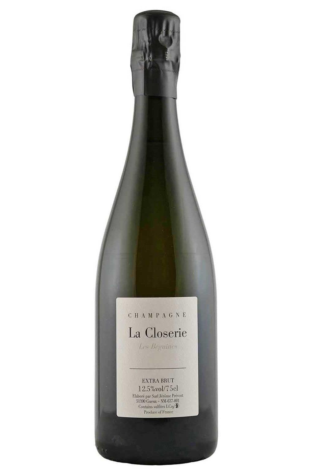 Bottle of Jerome Prevost Champagne Extra Brut La Closerie Les Beguines LC22 NV-Sparkling Wine-Flatiron SF