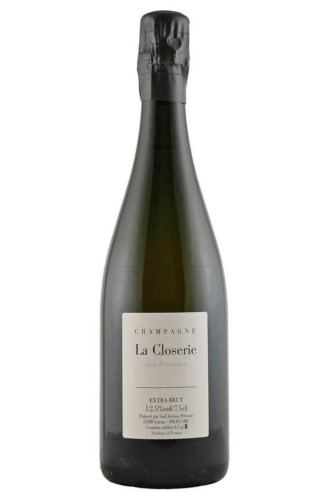Bottle of Jerome Prevost Champagne Extra Brut La Closerie Les Beguines LC22 NV-Sparkling Wine-Flatiron SF