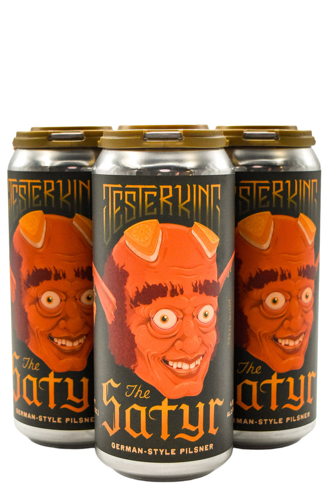 Bottle of Jester King The Satyr German Style Pilsner 4pk (16oz)-Beer-Flatiron SF