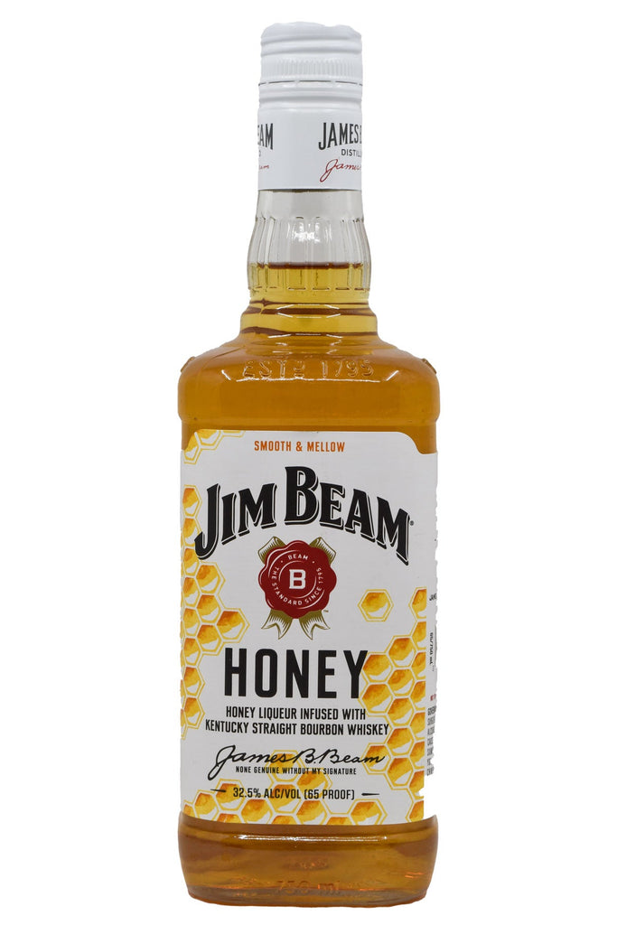 Bottle of Jim Beam Honey Bourbon-Spirits-Flatiron SF