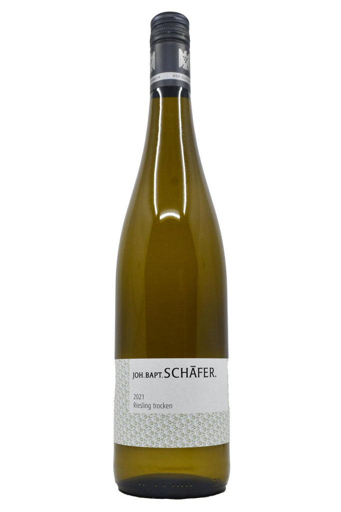Bottle of Joh. Bapt. Schafer Riesling Trocken 2021-White Wine-Flatiron SF
