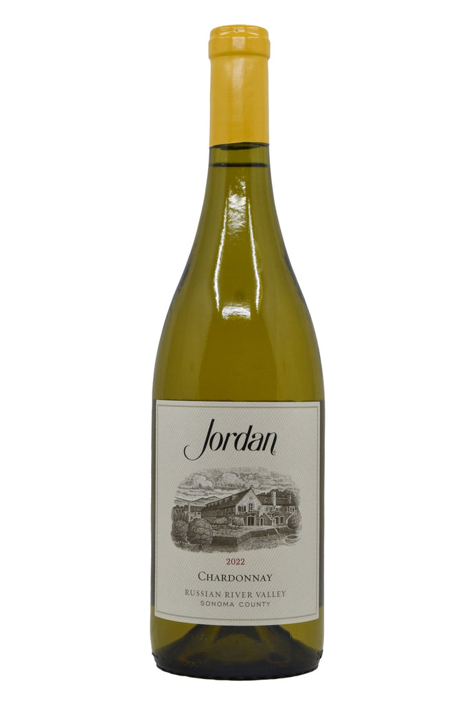 Bottle of Jordan Winery Chardonnay Russian River Valley 2022-White Wine-Flatiron SF