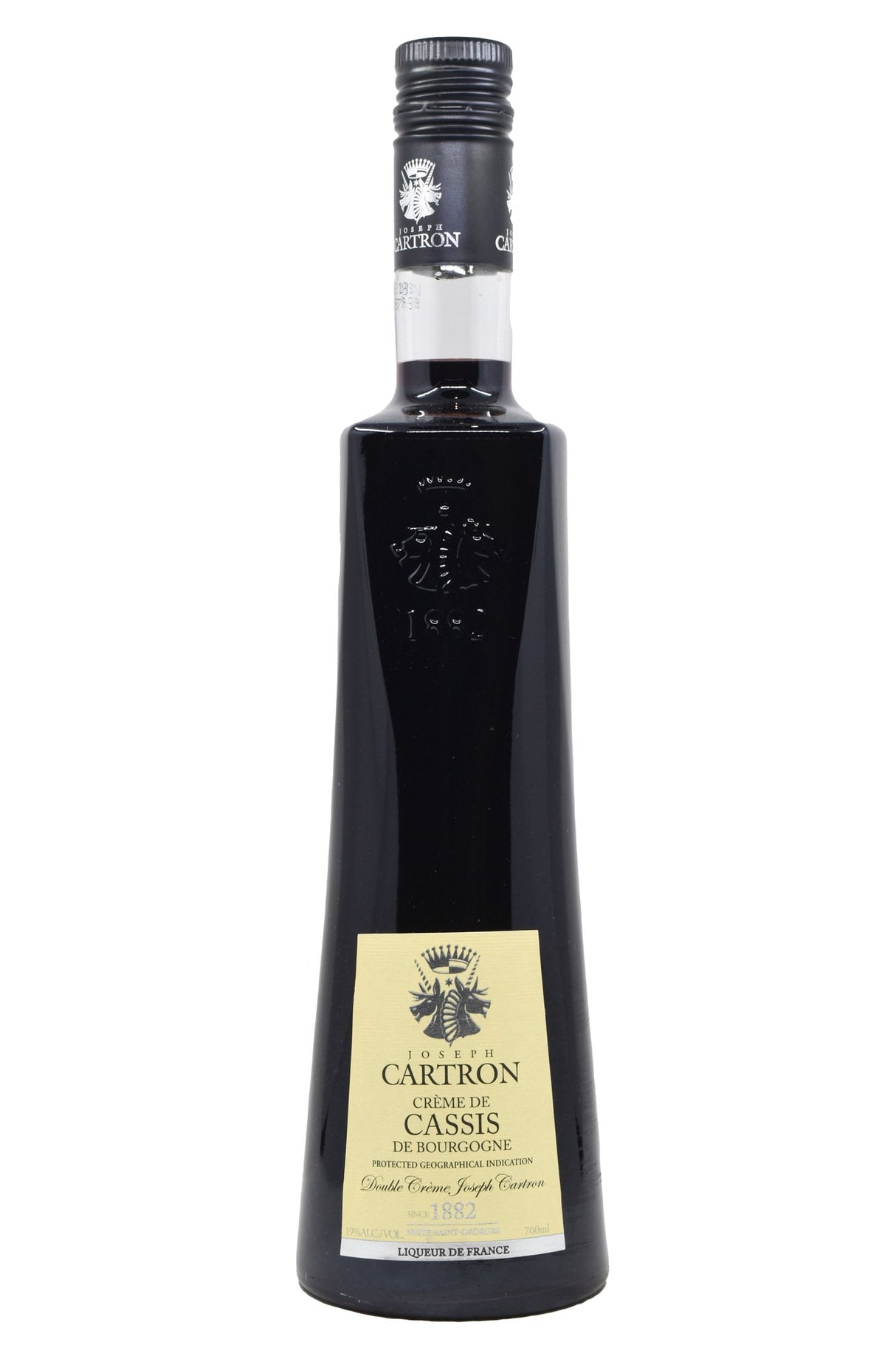 Bottle of Joseph Cartron Creme de Cassis-Spirits-Flatiron SF