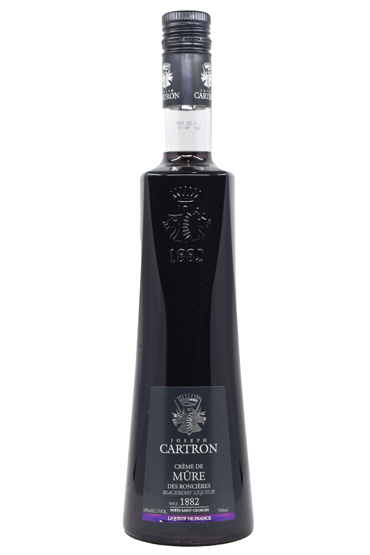 Bottle of Joseph Cartron Creme de Mure-Spirits-Flatiron SF
