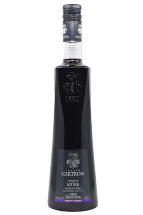Bottle of Joseph Cartron Creme de Mure-Spirits-Flatiron SF