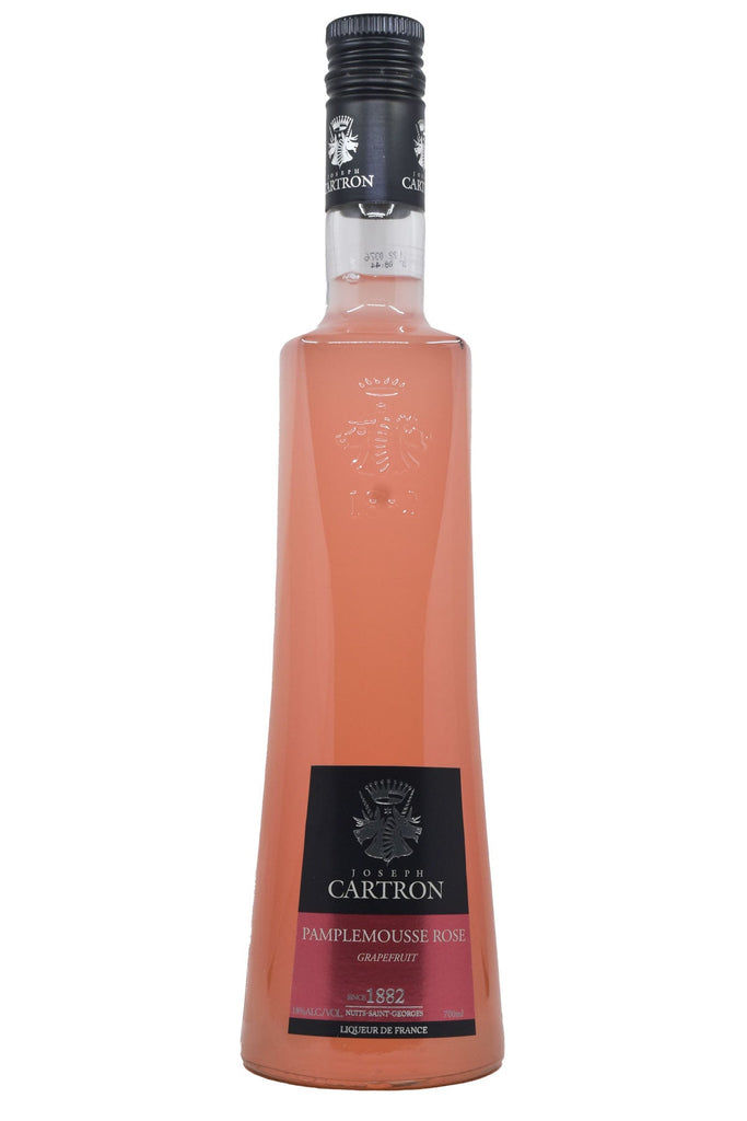 Bottle of Joseph Cartron Pamplemousse Rose Liqueur-Spirits-Flatiron SF