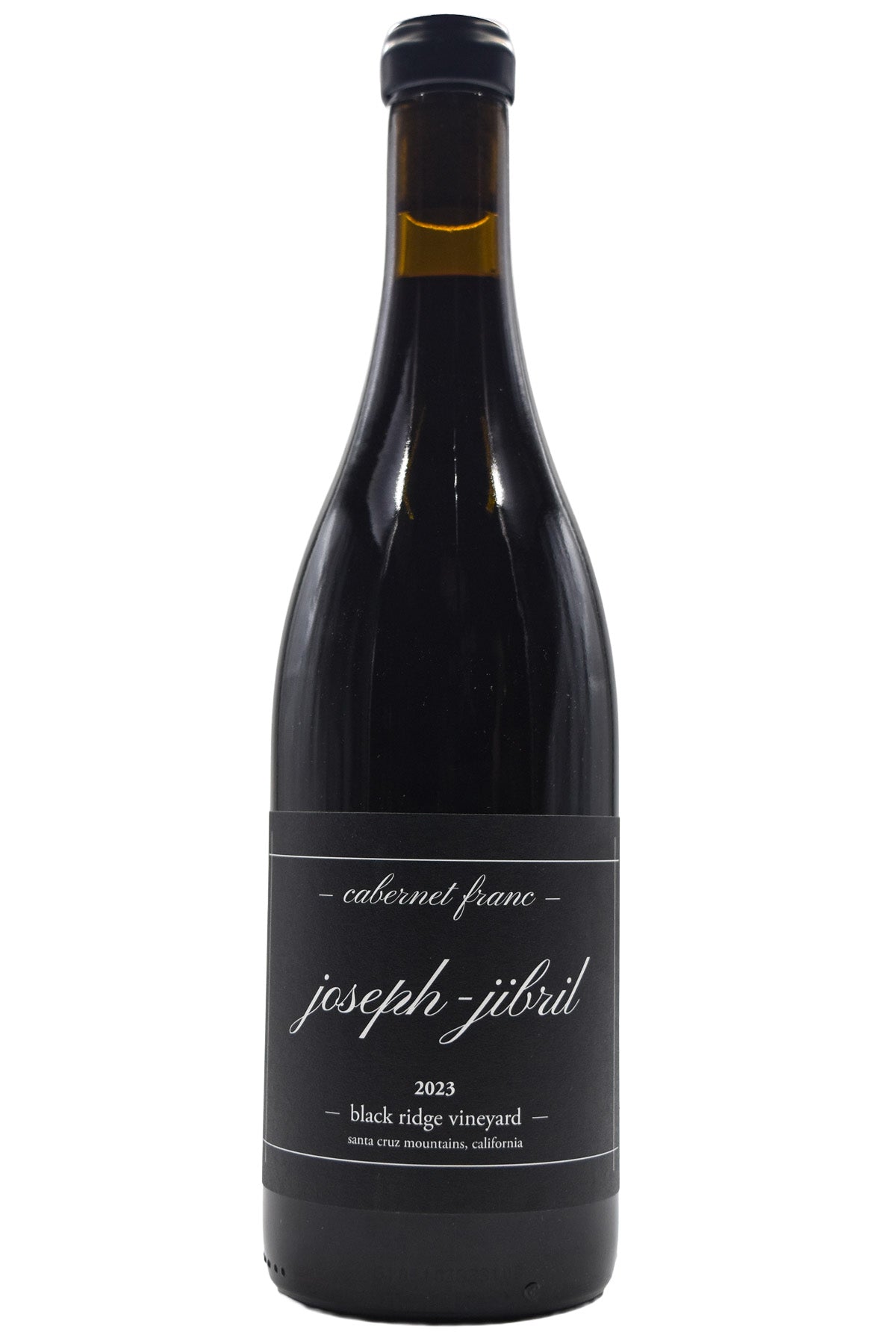 Bottle of Joseph-Jibril Cabernet Franc Black Ridge Vineyard 2023-Red Wine-Flatiron SF