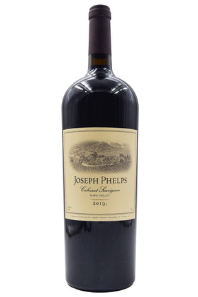 Bottle of Joseph Phelps Napa Valley Cabernet Sauvignon 2019 (1.5L)-Red Wine-Flatiron SF