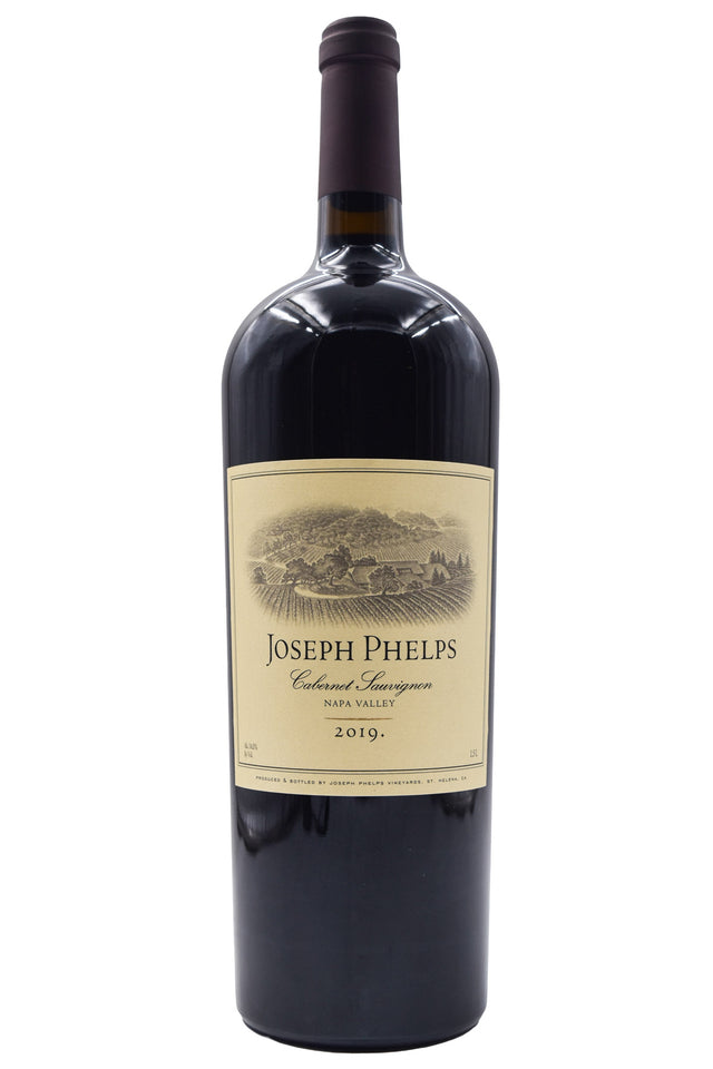 Bottle of Joseph Phelps Napa Valley Cabernet Sauvignon 2019 (1.5L)-Red Wine-Flatiron SF