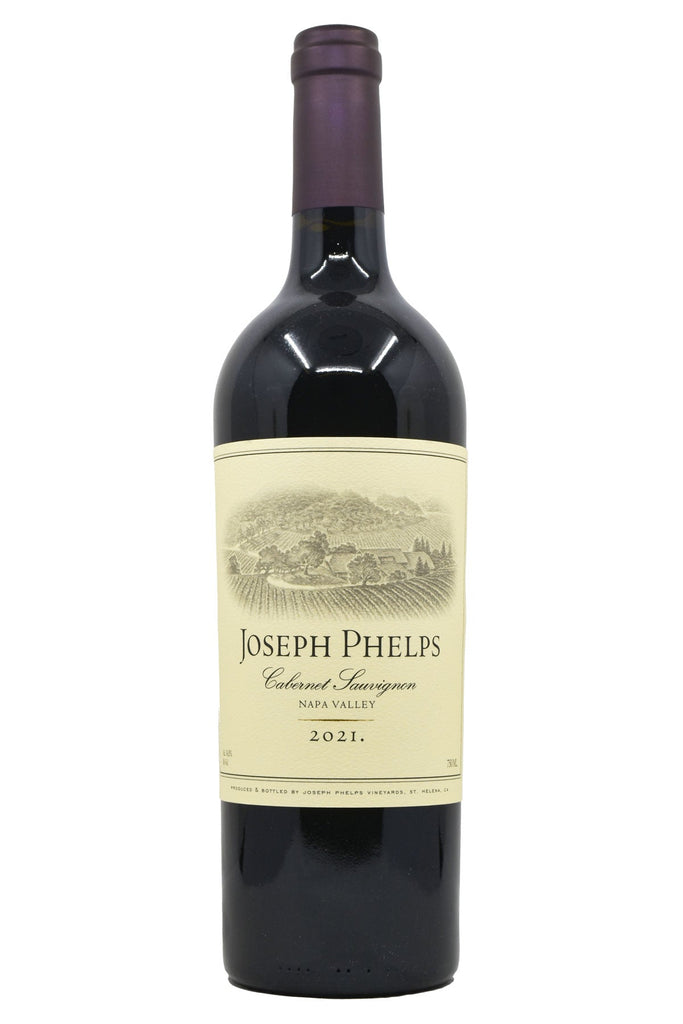 Bottle of Joseph Phelps Napa Valley Cabernet Sauvignon 2021-Red Wine-Flatiron SF