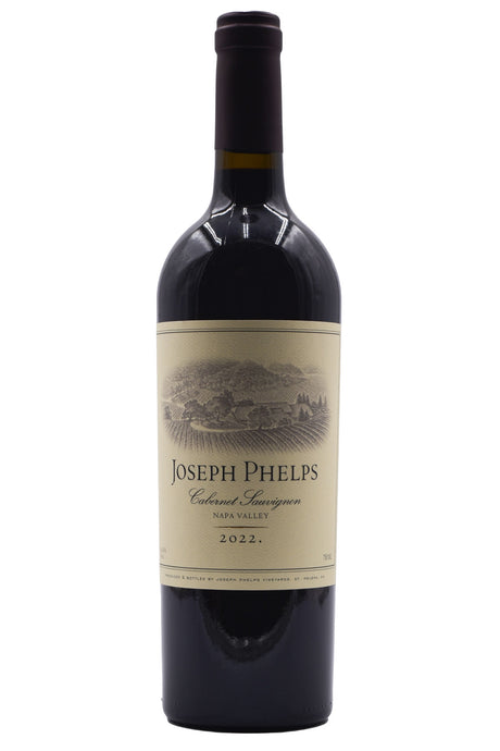 Bottle of Joseph Phelps Napa Valley Cabernet Sauvignon 2022-Red Wine-Flatiron SF