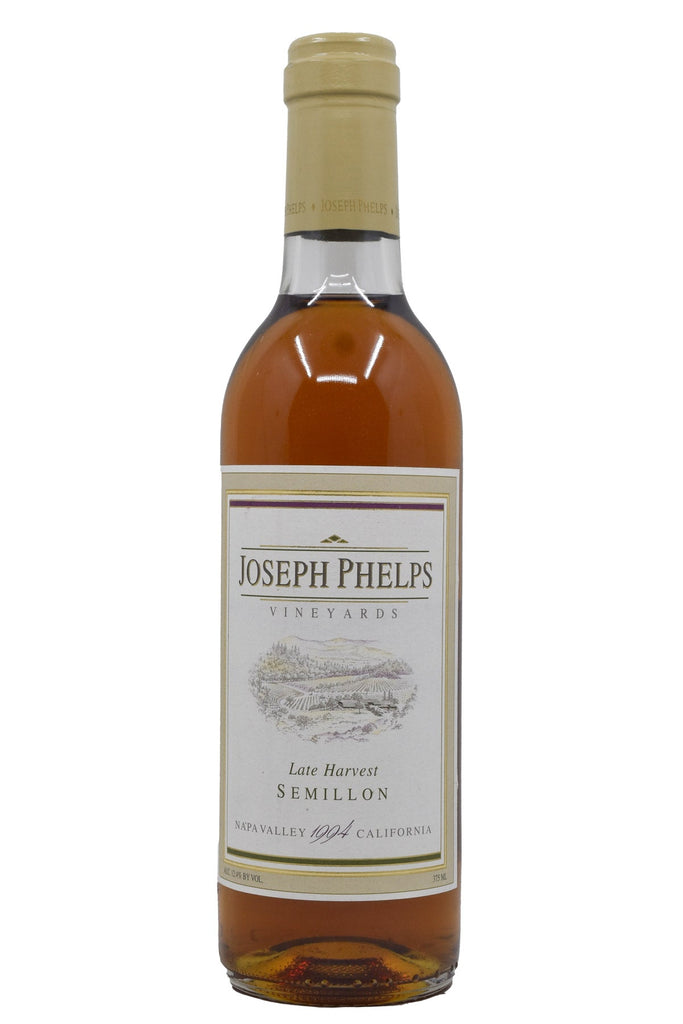 Bottle of Joseph Phelps Napa Valley Late Harvest Semillon 1994 (375ml)-Dessert Wine-Flatiron SF