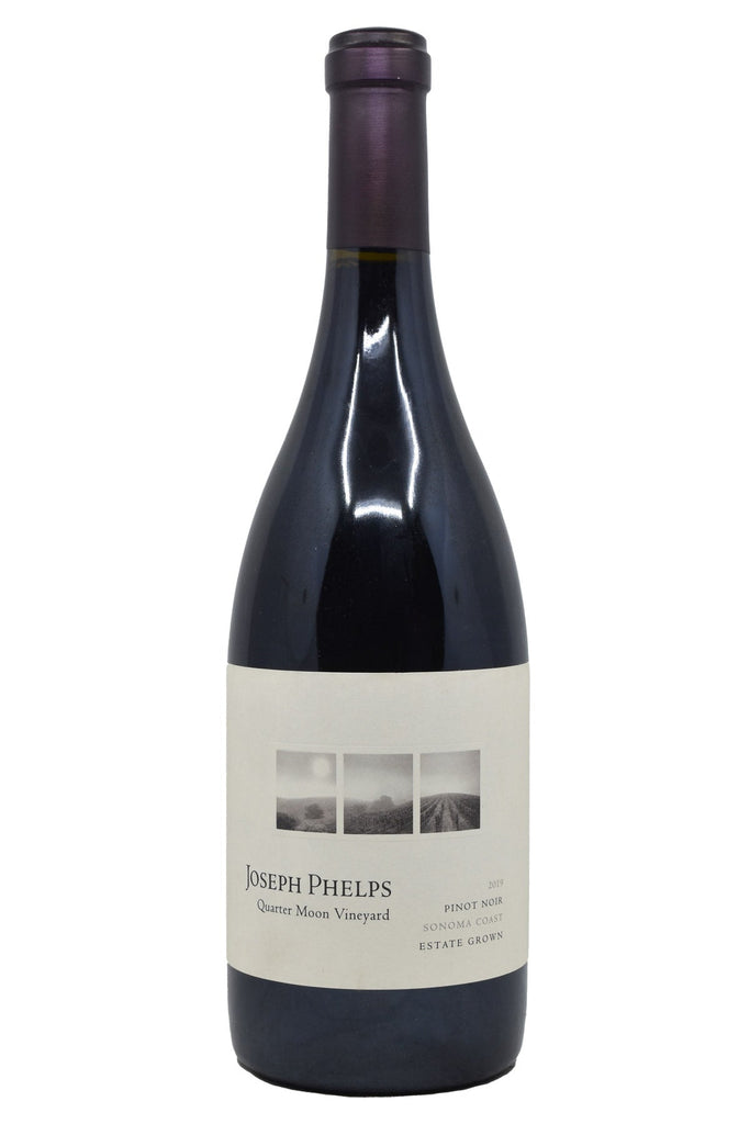 Bottle of Joseph Phelps Sonoma Coast Pinot Noir Quarter Moon Vineyard 2019-Red Wine-Flatiron SF