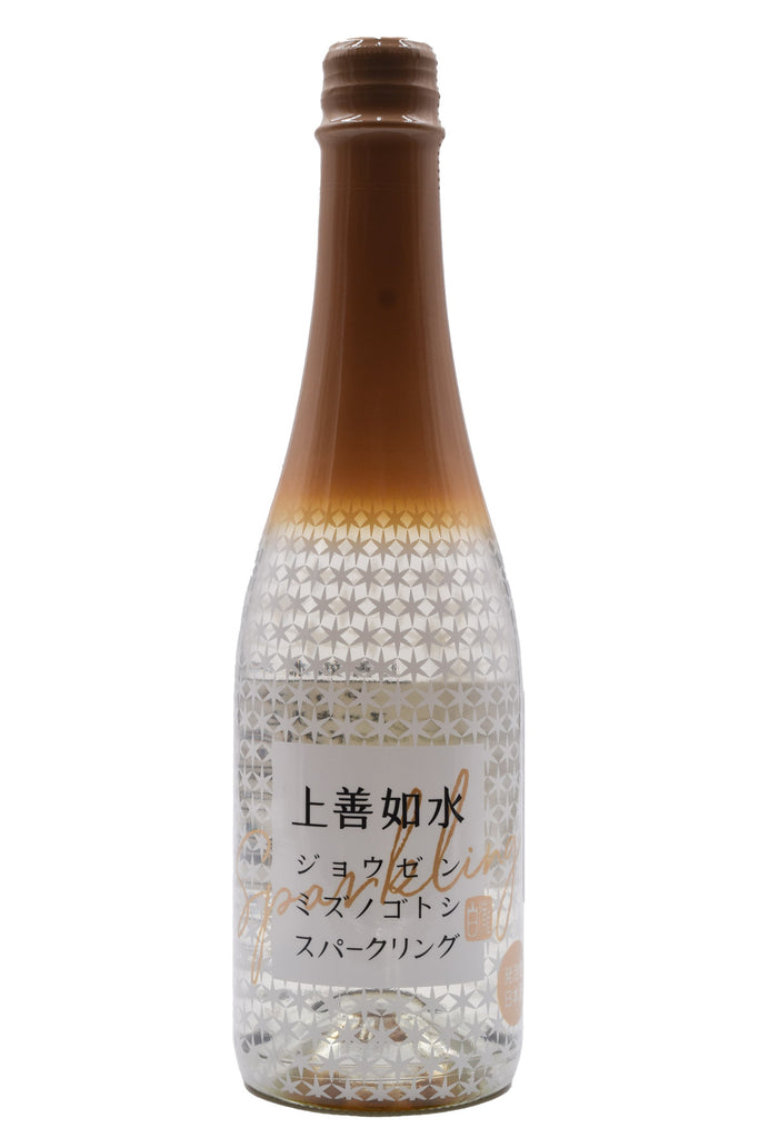 Bottle of Jozen Mizuno Gotoshi Kira Kira Sparkling Sake (360ml)-Sake-Flatiron SF