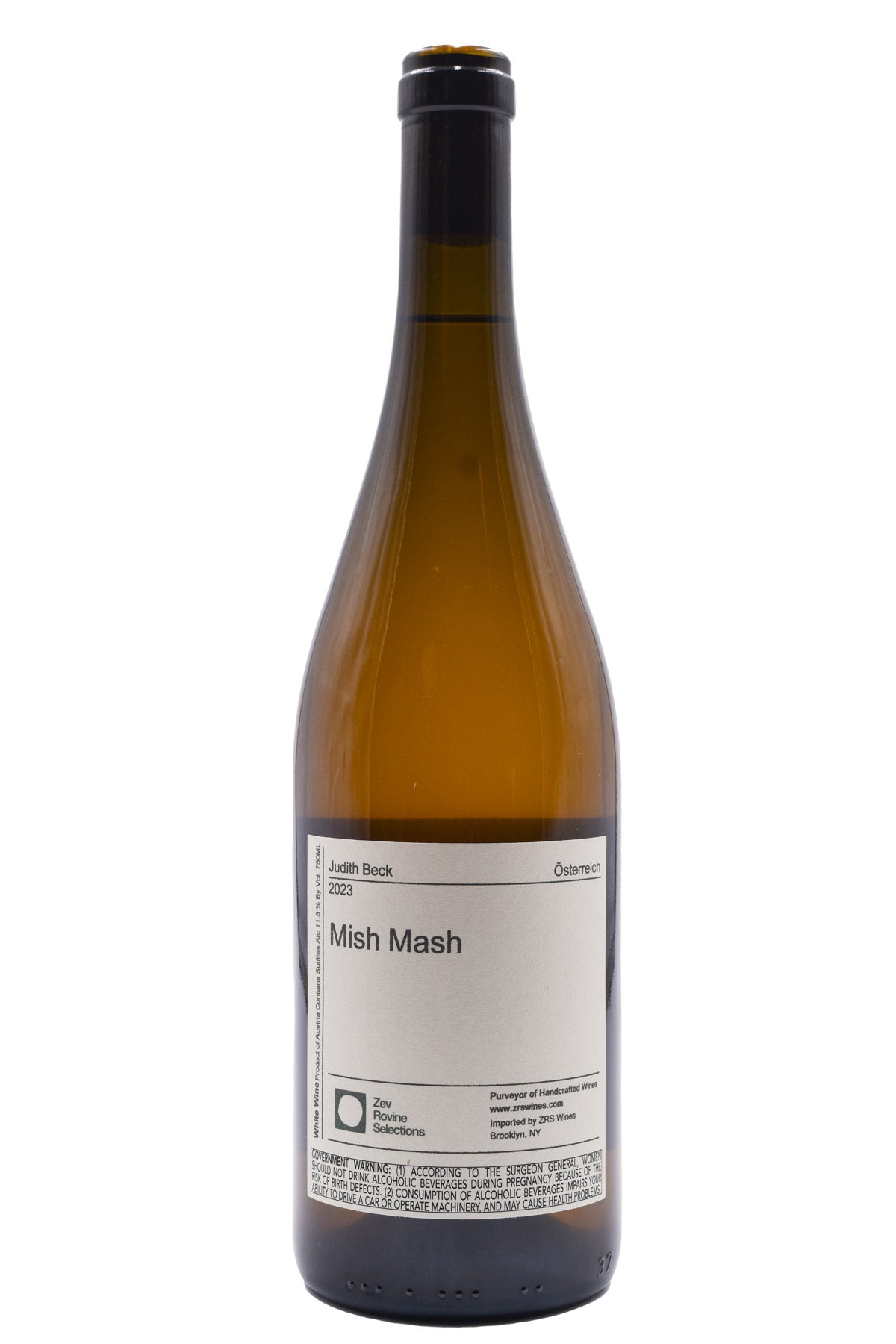 Bottle of Judith Beck Skin-Contact Mish Mash 2023-Orange Wine-Flatiron SF
