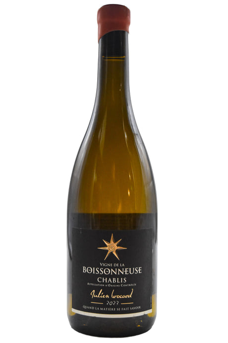 Bottle of Julien Brocard Chablis Boissonneuse 2023-White Wine-Flatiron SF