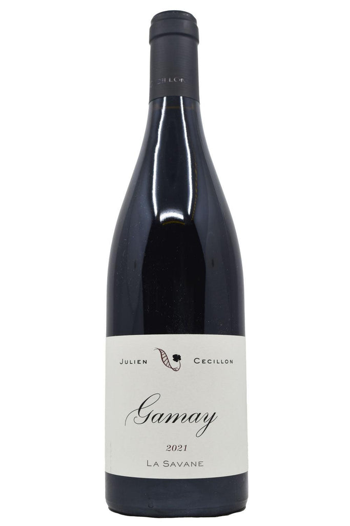 Bottle of Julien Cecillon IGP Gamay La Savane 2021-Red Wine-Flatiron SF