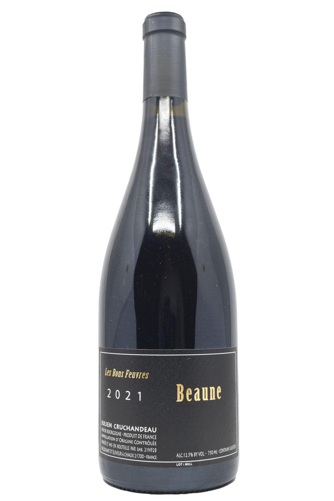 Bottle of Julien Cruchandeau Beaune Les Bons Feuvres 2021-Red Wine-Flatiron SF