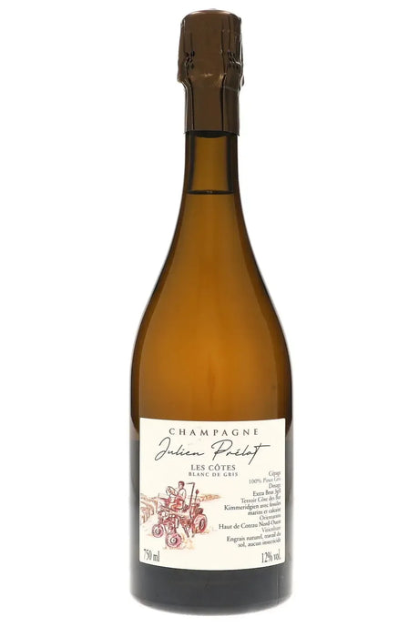 Bottle of Julien Prelat Champagne Les Cotes Blanc de Gris NV ['21 Base]-Sparkling Wine-Flatiron SF