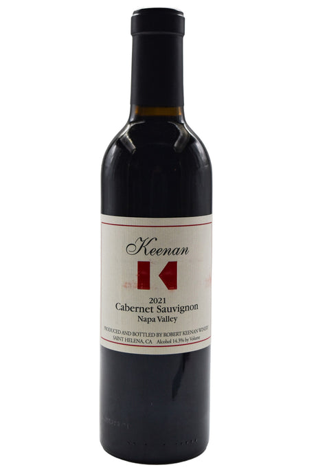 Bottle of Keenan Winery Napa Valley Cabernet Sauvignon 2021 (375ml)-Red Wine-Flatiron SF