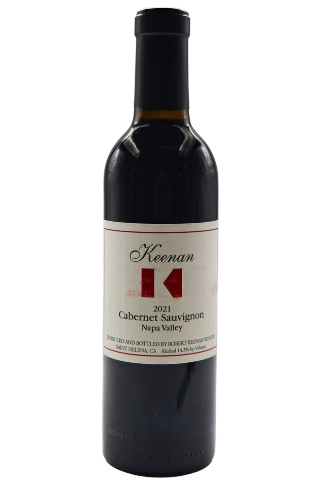 Bottle of Keenan Winery Napa Valley Cabernet Sauvignon 2021 (375ml)-Red Wine-Flatiron SF