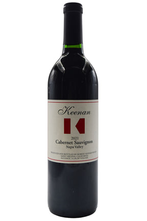 Bottle of Keenan Winery Napa Valley Cabernet Sauvignon 2021-Red Wine-Flatiron SF
