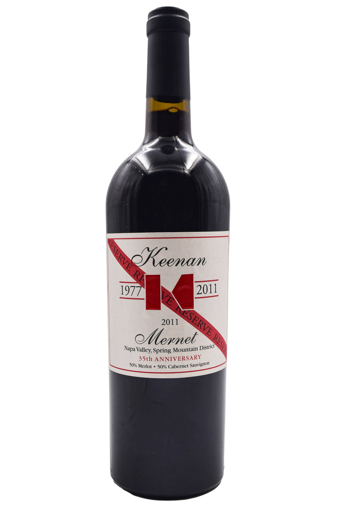 Bottle of Keenan Winery Spring Mountain Mernet 2011-Red Wine-Flatiron SF